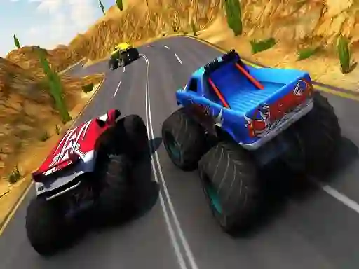 Игра Xtreme Monster Truck & Offroad Fun онлајн