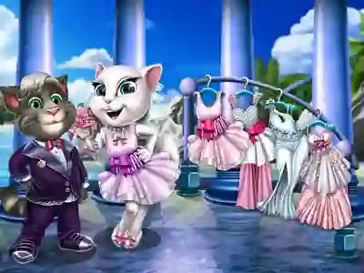 Игра Angie Summer Wedding! онлајн