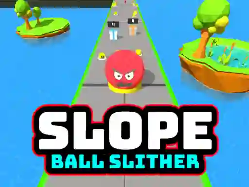 Игра Slope Ball Slither онлајн