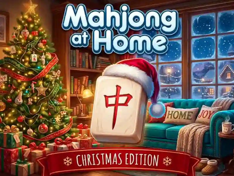 Игра Mahjong At Home Xmas Edition онлајн
