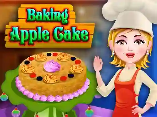 Игра Baking Apple Cake онлајн