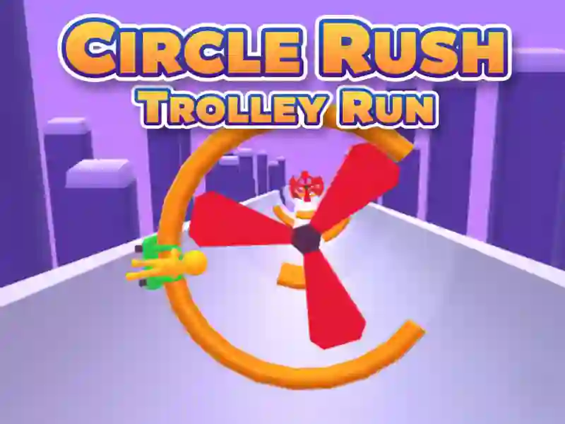 Игра Circle Rush Trolley Run онлајн
