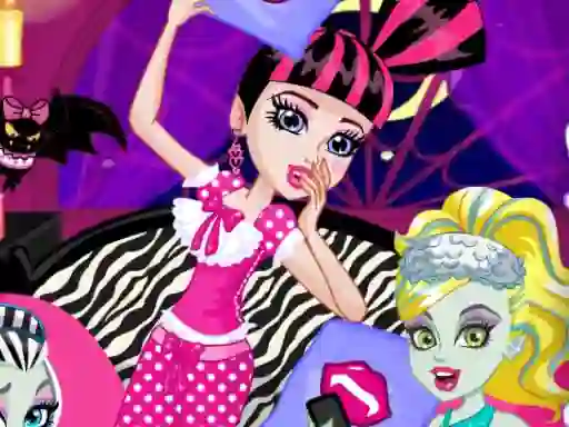 Игра Monster Slumber Party Funny Faces онлајн
