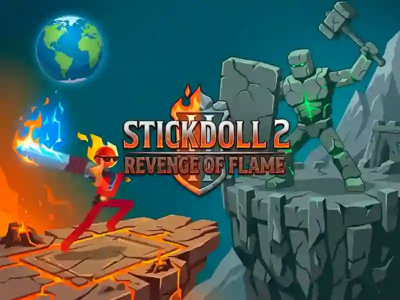 Игра Stickdoll 2 : Revenge of Flame онлајн