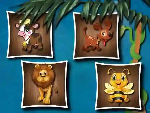 Игра Cute Animal Shapes онлајн