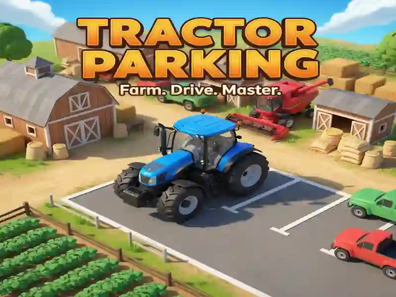 Игра Tractor Parking онлајн