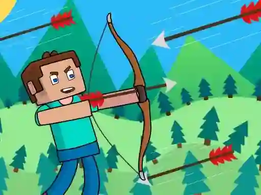Игра Noob Archer Monster Attack онлајн
