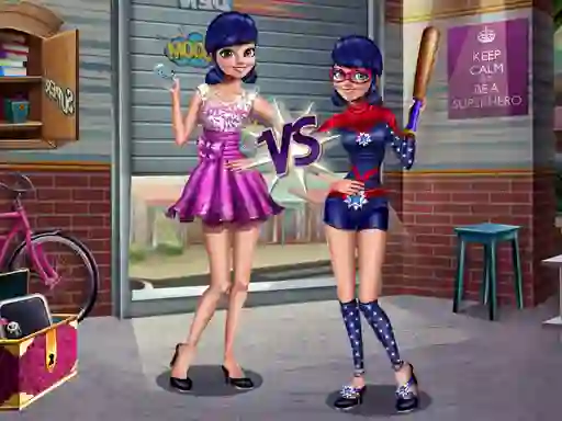 Игра Princess vs Superhero онлајн