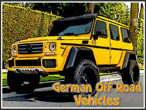 Игра German Off Road Vehicles онлајн
