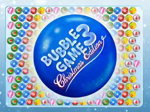 Игра Bubble Game 3: Christmas Edition онлајн