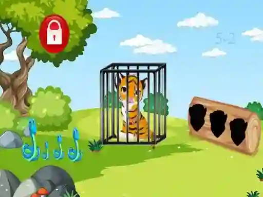 Игра Rescue the Tiger Cub онлајн