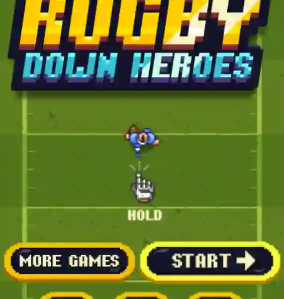 Игра Rugby Down Heroes онлајн