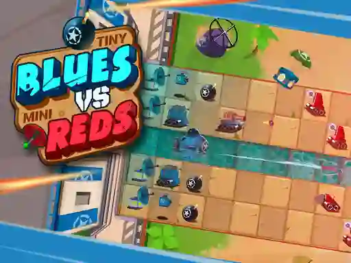 Игра Tiny Blues Vs Mini Reds онлајн