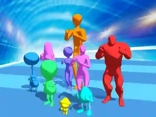 Игра Stickman Crowd Fight онлајн