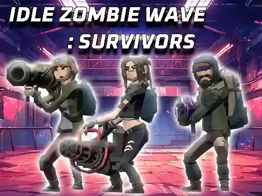 Игра Idle Zombie Wave: survivors онлајн