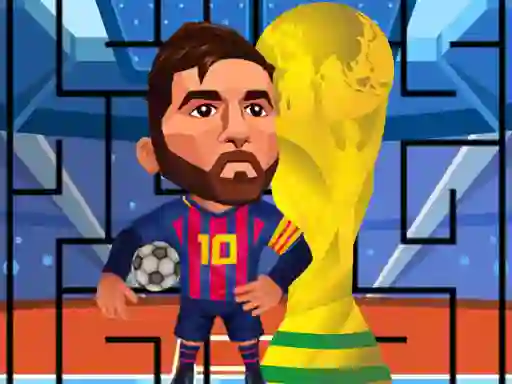Игра Messi in a maze онлајн