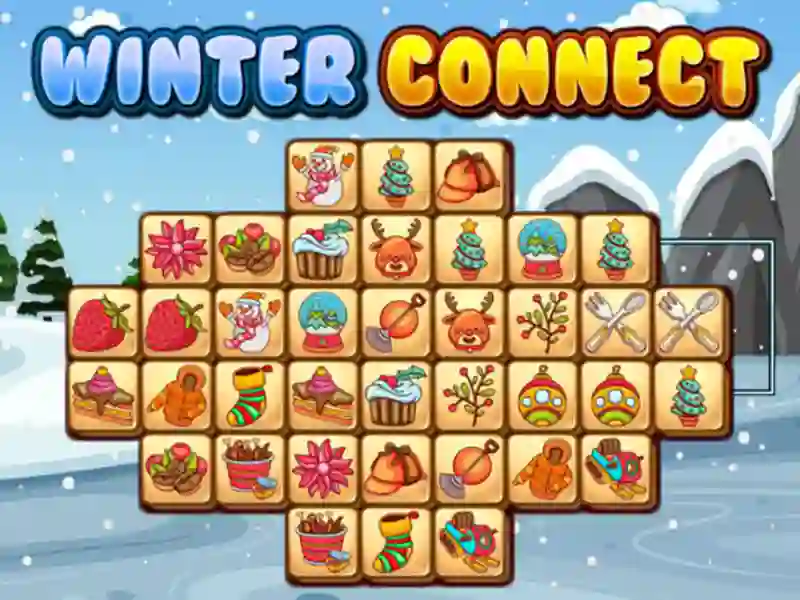 Игра Winter connect онлајн