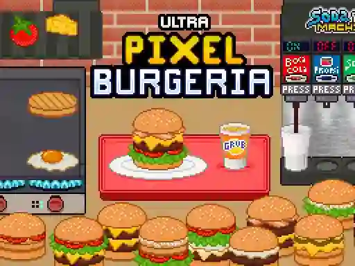 Игра Ультра пиксельная бургерия онлајн
