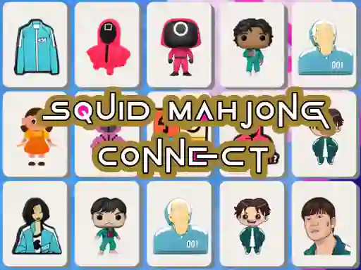 Игра Squid Mahjong Connect онлајн
