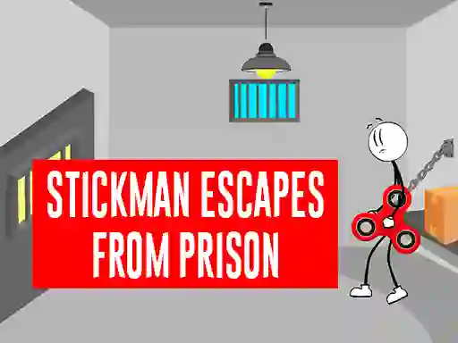 Игра Stickman Escapes From Prison онлајн