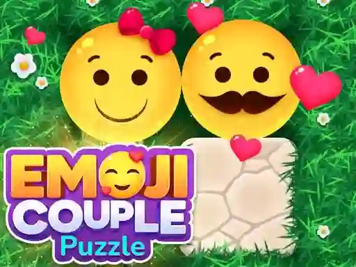 Игра Emoji Couple Puzzle онлајн