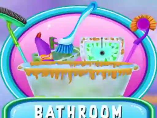 Игра Bathroom Clean Up онлајн