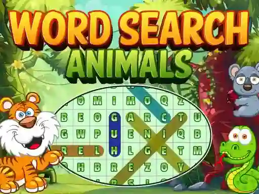 Игра Word Search Animals онлајн