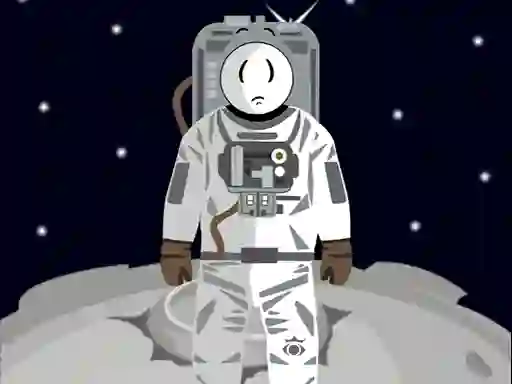 Игра Stickman in Space онлајн