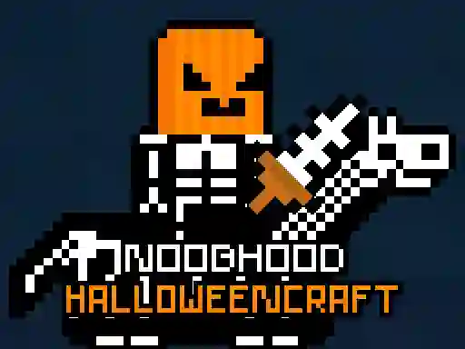 Игра NoobHood HalloweenCraft онлајн