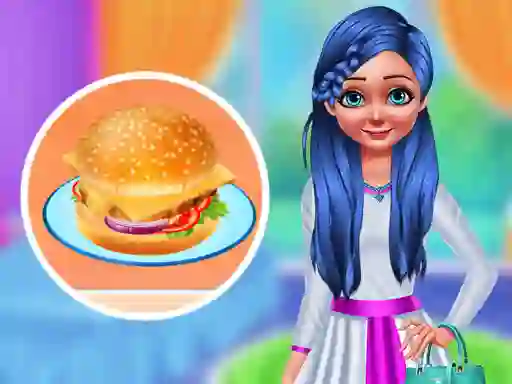 Игра Making Homemade Veg Burger онлајн