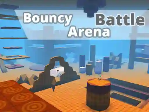 Игра Kogama: Bouncy Arena Battle онлајн
