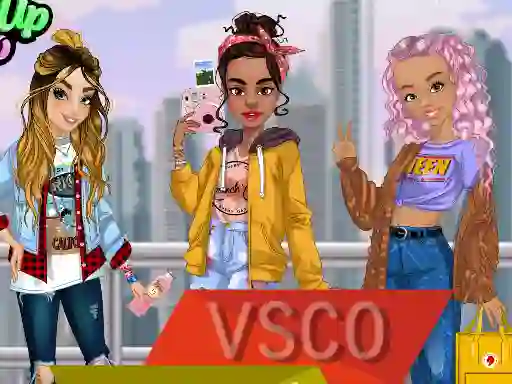 Игра VSCO Girl Fashion онлајн