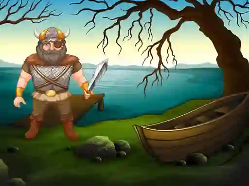 Игра Viking Warrior Battle: Puzzle онлајн