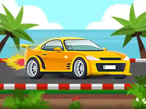 Игра 2D Car Racing онлајн