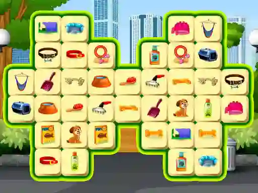 Игра Pet Care Mahjong онлајн