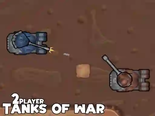 Игра 2Player Tanks of War онлајн