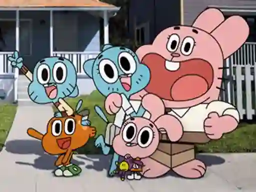 Игра Gumball: Hidden Stars онлајн