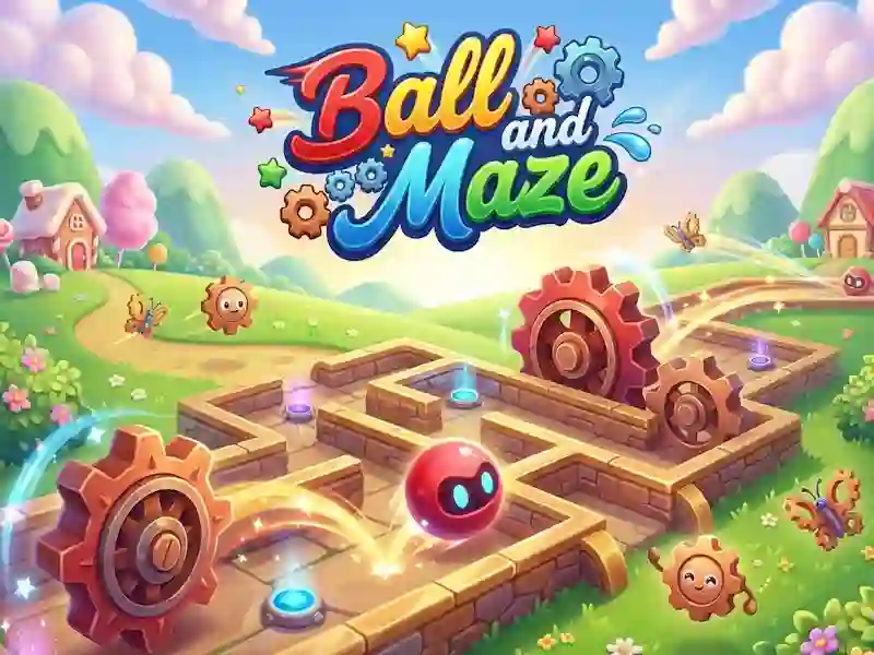 Игра Ball and Maze онлајн