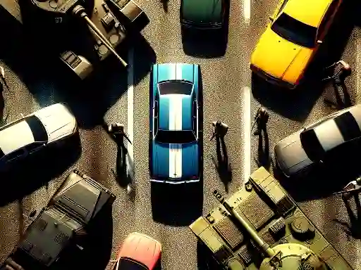 Игра GTA Car Rush онлајн