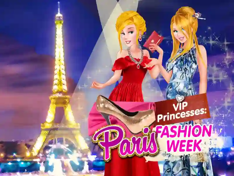 Игра VIP Princesses: Paris Fashion Week онлајн