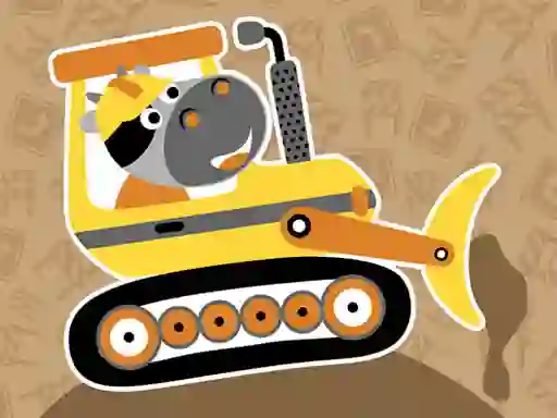 Игра Construction Trucks Hidden онлајн
