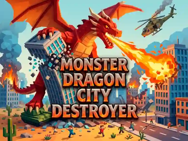 Игра Monster Dragon City Destroyer онлајн