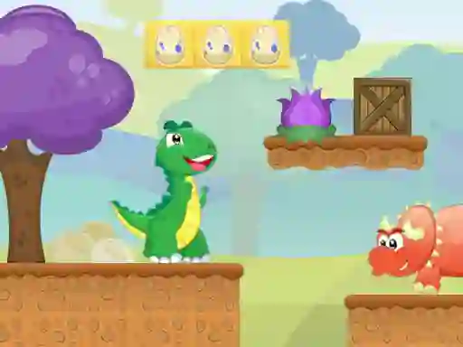 Игра Little Dino Adventure Returns онлајн