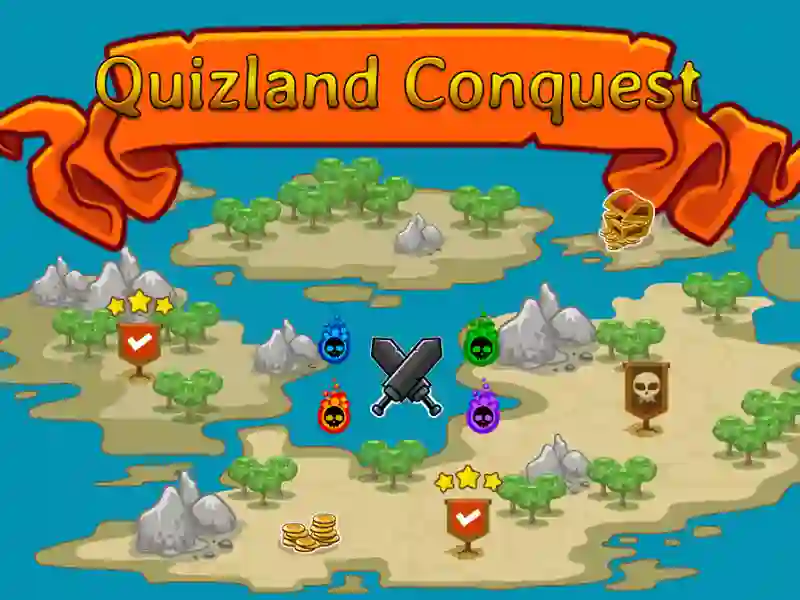 Игра Quizland Conquest онлајн