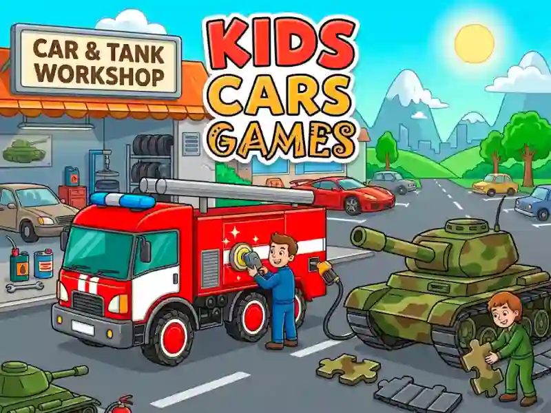 Игра Kids Cars Games онлајн