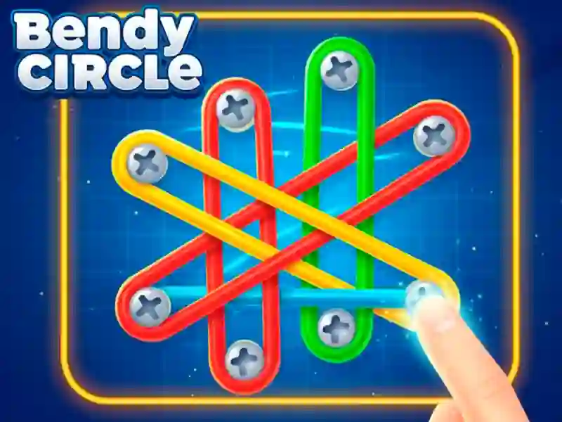 Игра Bendy Circle онлајн