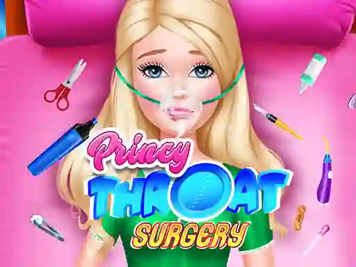 Игра Princy Throat Surgery онлајн