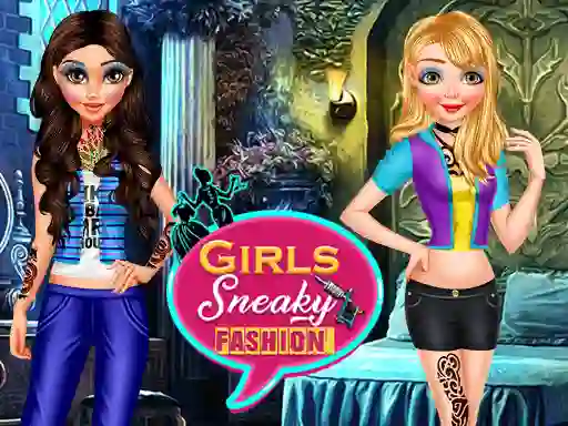 Игра Girls Sneaky Fashion онлајн