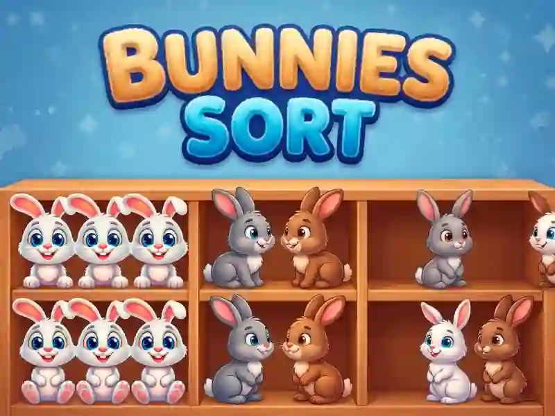 Игра Bunnies Sort онлајн