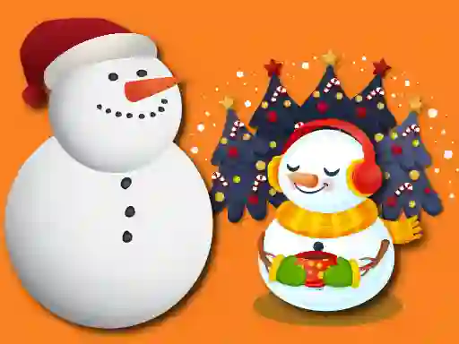 Игра Gravity Snowman Christmas онлајн